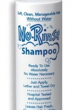 No-Rinse Shampoo 8oz (Catalog Category: Bath Care / Rinse Free Soap & Shampoo)