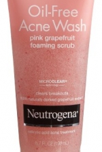 Neutrogena Oil-Free Acne Wash Scrub, Pink Grapefruit, Super Size, 6.7 Ounce (Pack of 2)