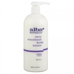 Alba Botanica Very Emollient Body Lotion, Unscented, 32-Ounce Bottle