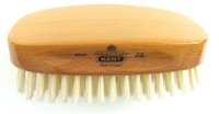 Rectangular White Soft Bristle Hair Brush