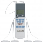 Tens Handheld Electronic Pulse Massager Unit - Best Muscle Stimulator for Electrotherapy Pain Management - Light & Portable Includes Two Awesome Free Bonuses! Free Extra Tens Unit Electrode Pads - Free Video Series - Ltd. Time Offer 100% Guarantee!