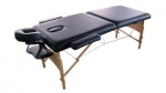 Exacme 2 PU Portable Massage Table Bed with Carry Case S22 Black