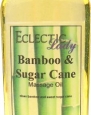 Bamboo And Sugar Cane Massage Oil, 8 oz