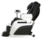 NEW Model! Forever Rest Shiatsu Full Featured 3d Scan Massage Chair with Upgraded Foot Massagers, Built in Speakers, Extra Long Arm Massagers (Black)