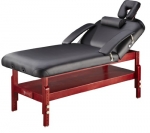 Master Massage Montclair Stationary Massage Table Pro, Black, 31 Inches X 72 Inches X 24 to 34 Inches