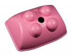 Neck King - Hands-free Trigger Point Self Massage Tool for the Neck and Back (Pink)
