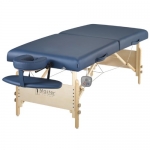 Master Massage Coronado LX Therma-Top Massage Table Package, Blue, 30 Inches X 72 Inches X 24 to 34 Inches