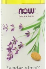 NOW Foods Lavender Almond Massage Oil, 16 Fl Ounces (Pack of 2)
