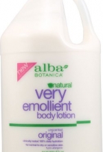 Alba Very Emollient Body Lotion, Original, 128 Ounce