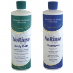 NO RINSE! Shampoo & Body Bath No Water (Set of 2)