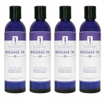 SpaMaster Essentials Aromatherapy Massage Oil 8oz - Pack of 4