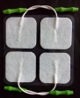 Prospera Pl009-p Electronis Pulse Massager Pads, White