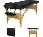 Black Portable Massage Table,the most fully featured and economical massage table package available anywhere,ideal for professional therapists, therapy stundents, and home users alike