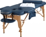 Sierra Comfort All Inclusive Portable Massage Table, Royal Blue