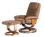 Comfort Products 60-078011 Deluxe Leisure Recliner Chair with 8-Motor Massage & Heat, Brown