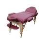 Burgundy 2 Pad 3 Fold Reiki Portable Massage Table