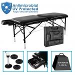 Master Massage 30 StratoMaster Light Weight, Black (Only 25 lbs) With New NanoSkin Upholstery and Fully Loaded with Accessories