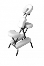 Premium BestMassage White 4 Portable Massage Chair Tattoo Spa Free Carry Case