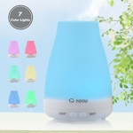 Best Essential Oil Diffuser, TOTU Ultrasonic Aromatherapy Humidifier with Diffuser, Capacity of 100ml，Silence Cool Mist/ 7 LED Colors/ Waterless Auto Off, Portable For Home, Bedroom, Office, Spa, Yoga
