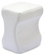 Memory Foam Knee Pillow - Helps Relieve Lower Back Leg and Knee Pain - Leg Pillow Includes Soft Removable Cover