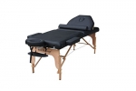BestMassage Black 77 Long 30 Wide 4 Pad Reiki Portable Massage Table With Carry Case