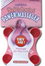 Nukkles World's Greatest Back Massager - Breast Cancer Awareness Model