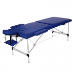 [US Stock] HOMDOX Blue Massage Table Portable Aluminum Massage Tables for sale