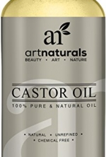 Art Naturals 100% Pure Castor Oil 16 oz - Best Massage Oil & Moisturizer for Hair and Skin