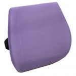Comfort Products Memory Foam Massage Lumbar Cushion with Heat, Lavender