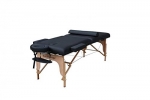 77 Long 3 Pad 30 Wide Portable Massage Table with Free Adjustable Head Rest and Carry Case and Half Bolster