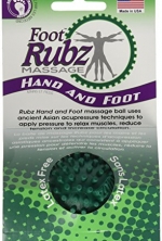 Due North Foot Rubz Foot Hand and Back Massage Ball Green