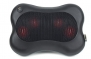 Zyllion ZMA-13-BK Shiatsu Pillow Massager with Heat (Black)- One Year Warranty