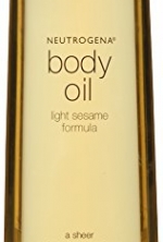 Neutrogena Body Oil, Light Sesame Formula, 16 Ounce