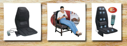Relaxzen ten motor massage cushion with heat