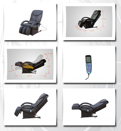 BestMassage new full body shiatsu massage chair recliner bed ec-69