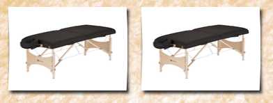 EarthLite harmony dx portable massage table package (black)