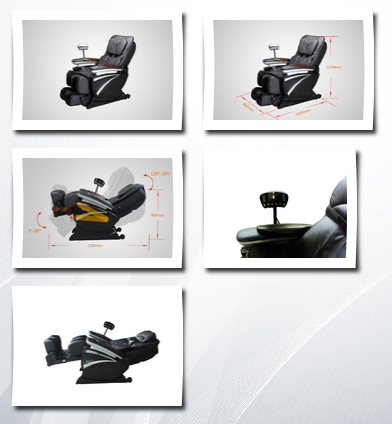BestMassage full body zero gravity shiatsu massage chair recliner soft 3d hand massage ec01